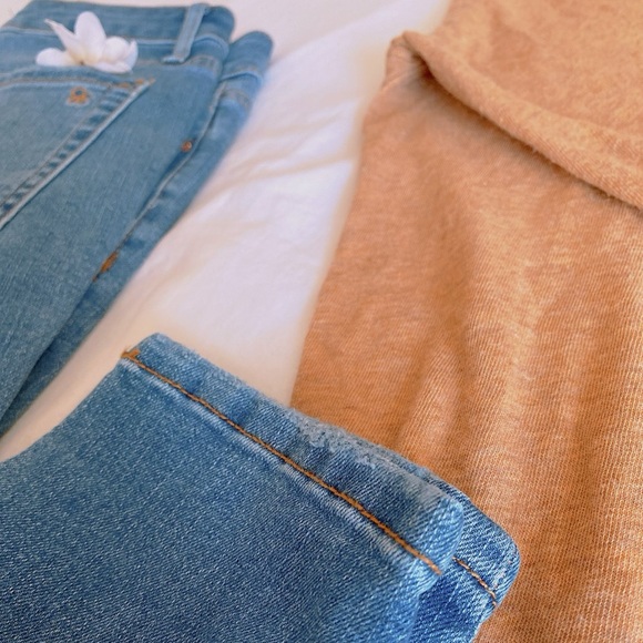 Jessica Simpson high rise forever rolled ankle jeans - Picture 8 of 14